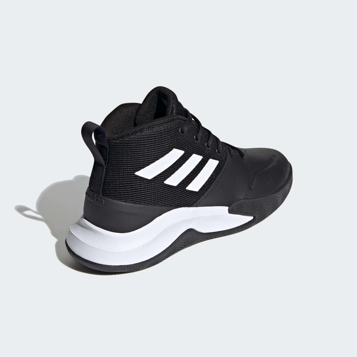 adidas Men`s Own the Game Core Black / Core White FY6007 Size UK 8 (SA 8)