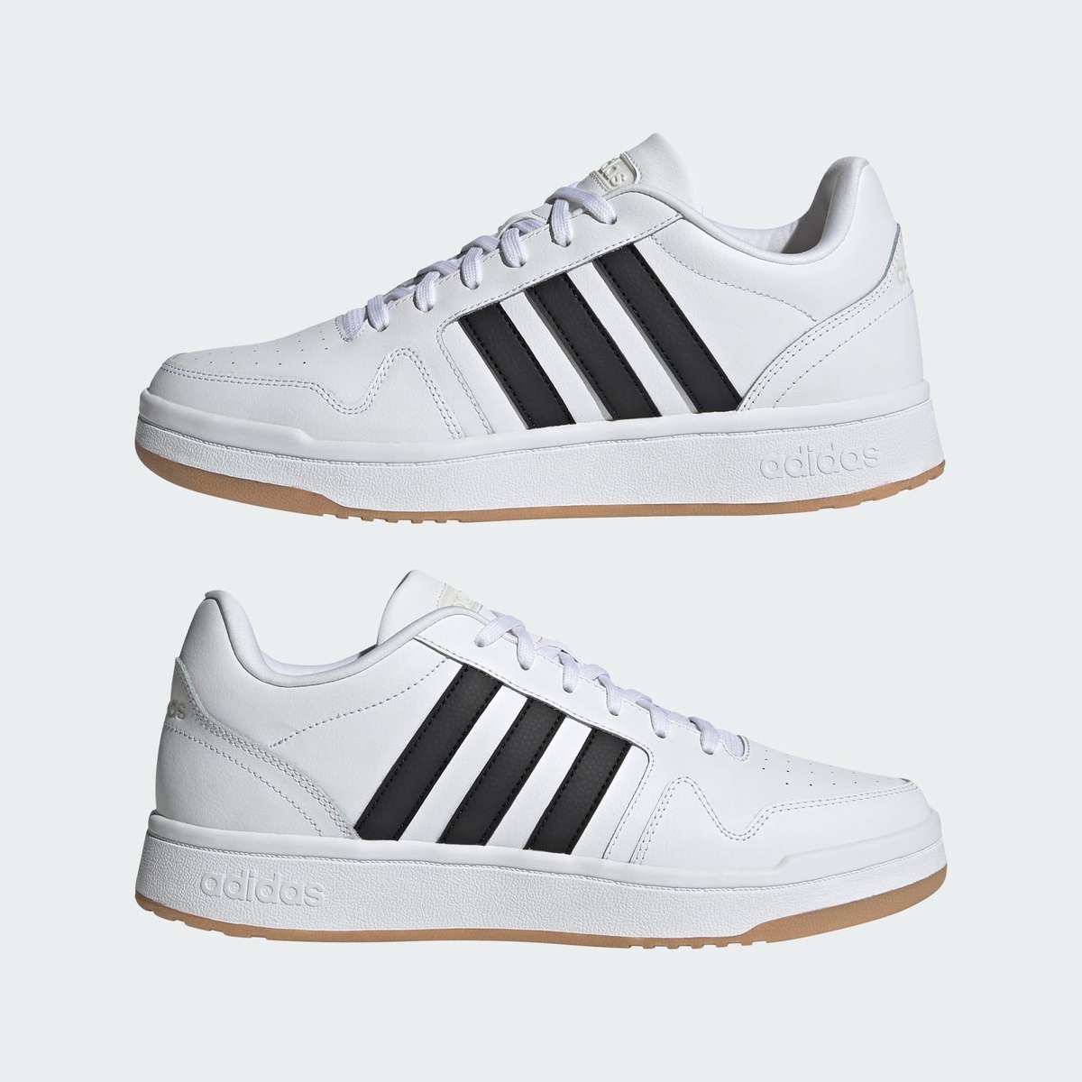 adidas Men`s Postmove S Cloud White/ Carbon/ Gum H00462 Size UK 10 (SA 10)