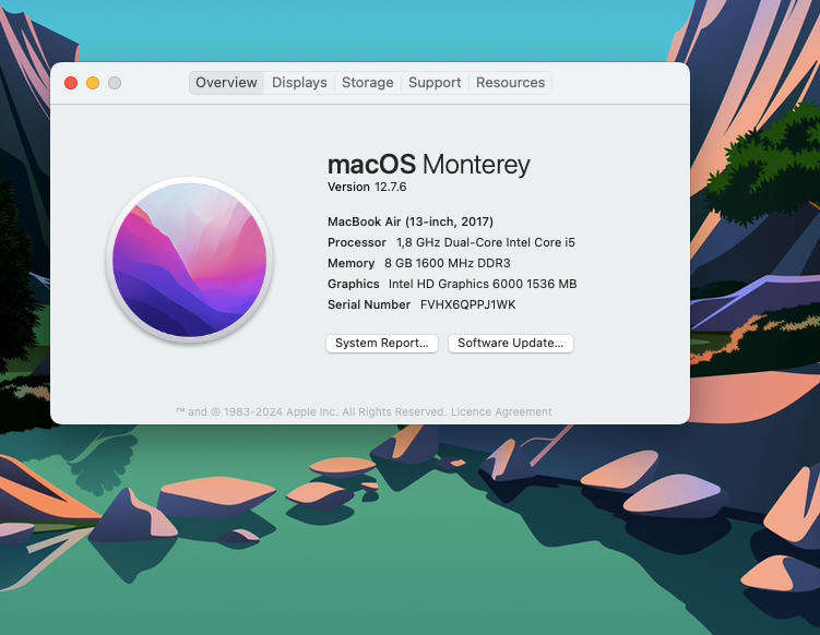 Apple MacBook Air 13.3 inch | Core i5 2017