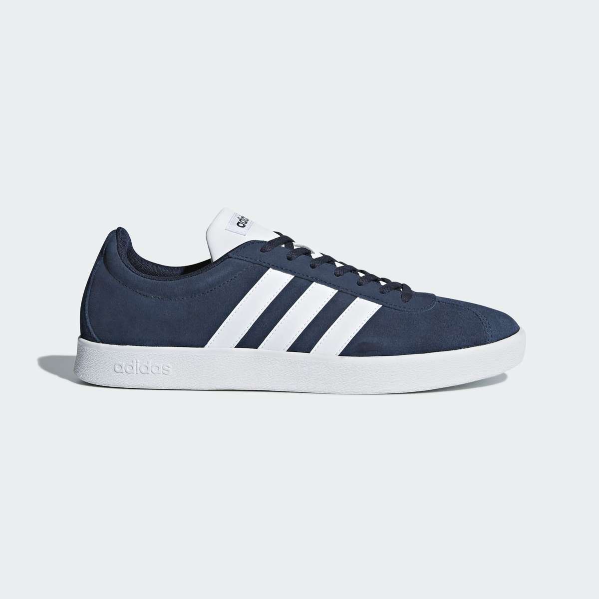 adidas Men`s VL Court 2.0 Collegiate Navy / Cloud White DA9854 Size UK 11 (SA 11)