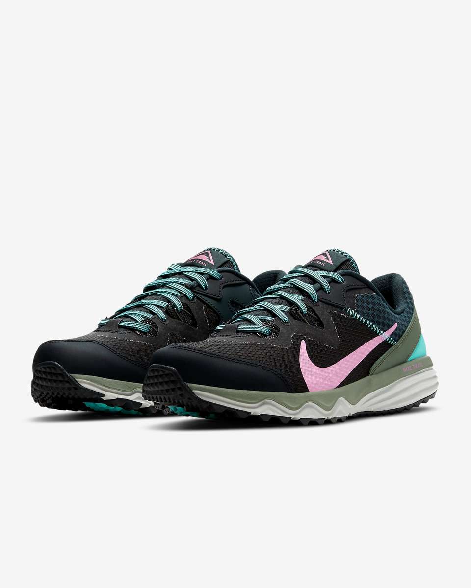 Nike Women's Juniper Trail Off Noir/Seaweed/Aurora CW3809 003 Size UK 5 (SA 5)