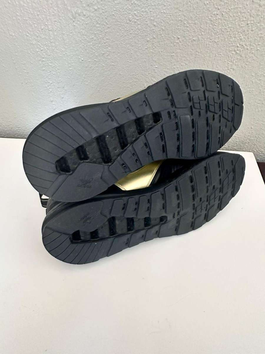 adidas Men`s ZX 2K Boost 2.0 Black/ Gold PREOWNED GZ7743 Size UK 8 (SA 8)