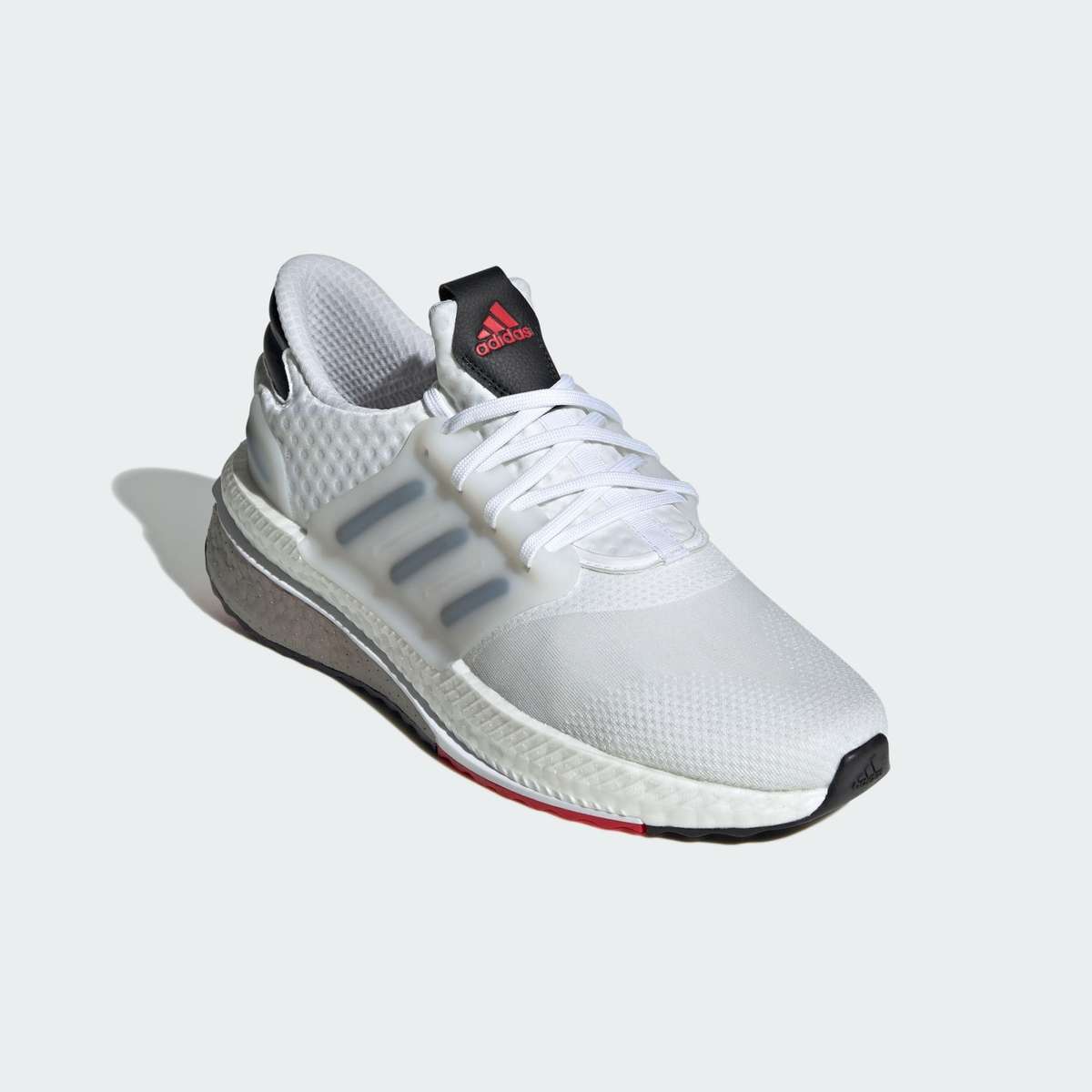 adidas Men`s X_PLRBOOST Cloud White/ Core Black/ Better Scarlet ID9599 Size UK 9 (SA 9)