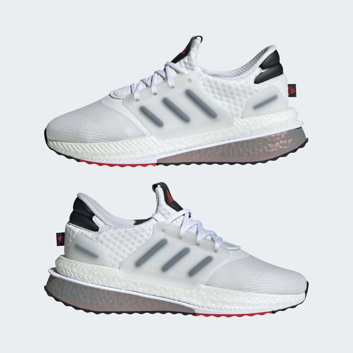adidas Men`s X_PLRBOOST Cloud White/ Core Black/ Better Scarlet ID9599 Size UK 9 (SA 9)