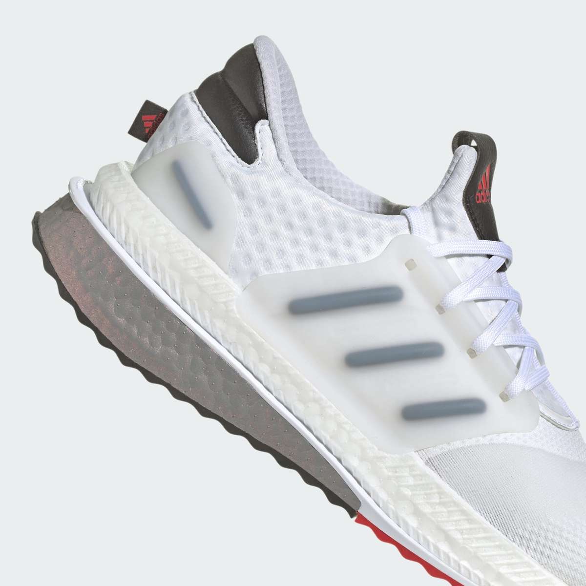 adidas Men`s X_PLRBOOST Cloud White/ Core Black/ Better Scarlet ID9599 Size UK 9 (SA 9)