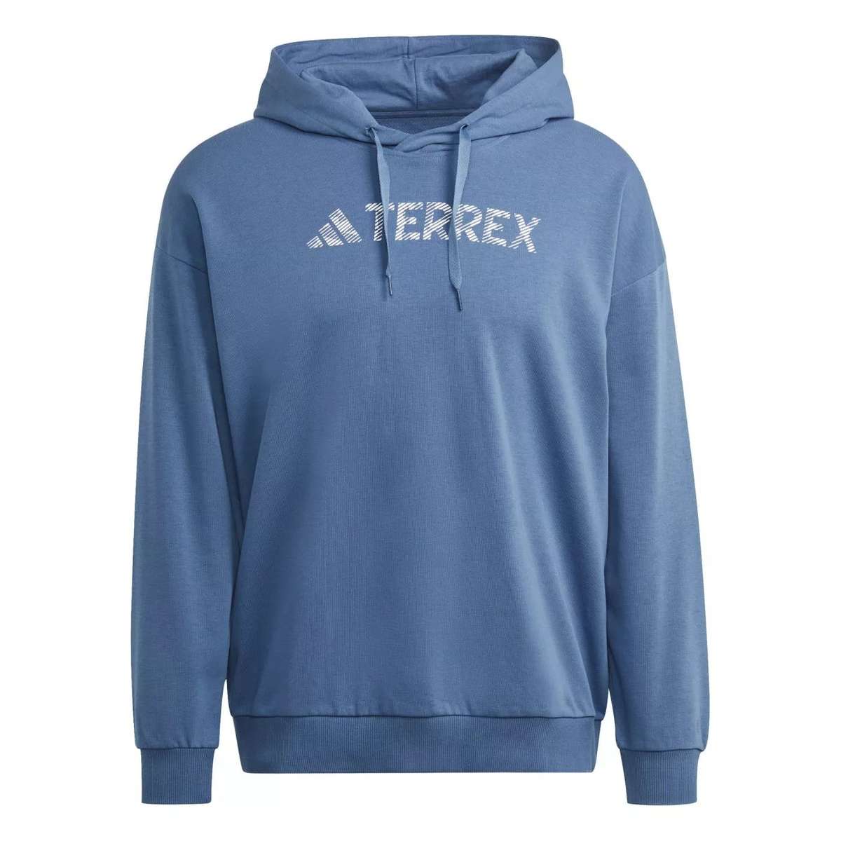 Adidas Terrex Large Logo Hoodie Gender Neutral Wonder Steel Size Large