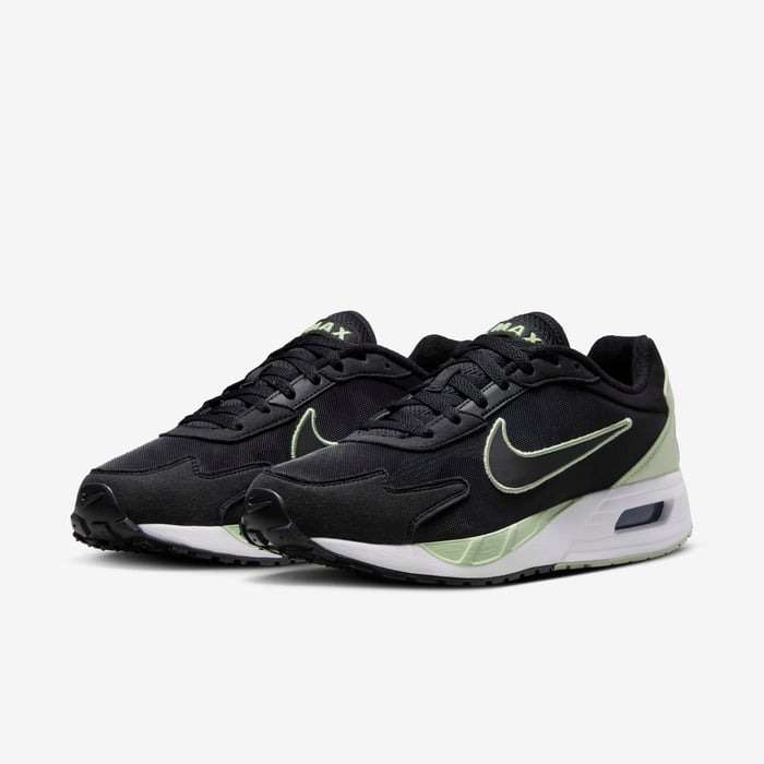 Nike Men's Air Max Solo Black/Mica Green/Deep Jungle Shoes Size UK 9 (SA 9)
