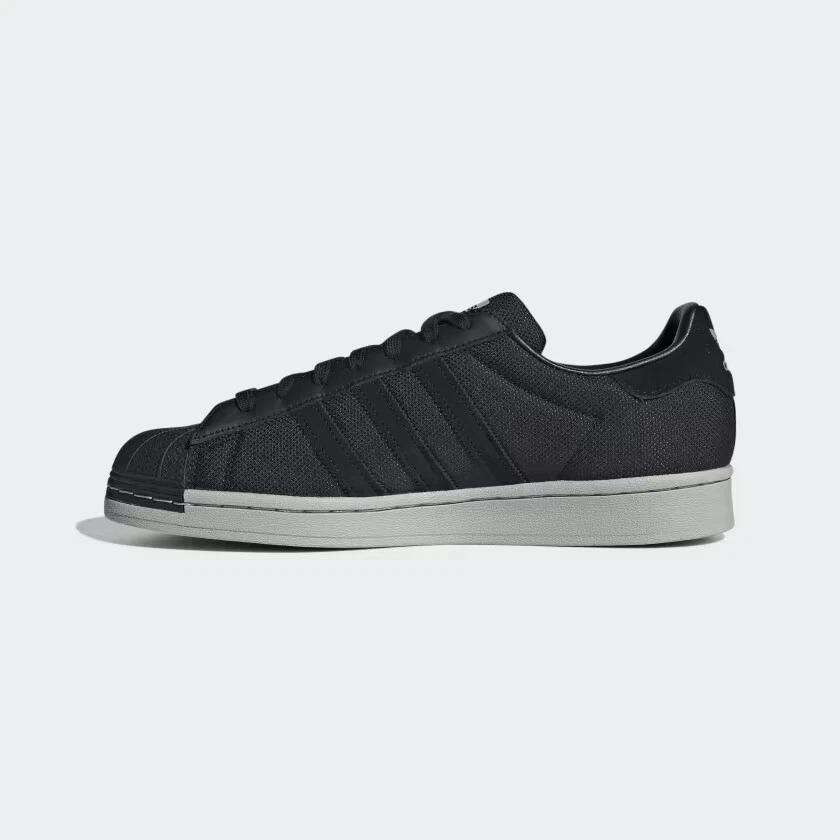 adidas Men`s SUPERSTAR Core Black/ Grey Two/ Gold Metallic GZ1601 Size UK 11.5 (SA 11.5)