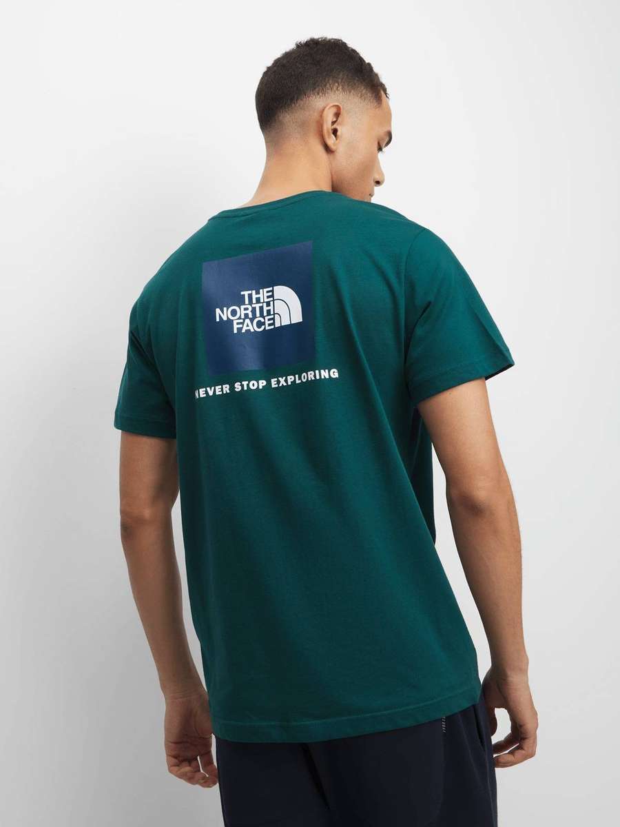 The North Face Men's bluebox 100% Cotton NSE Tee Shirt Green 87NP