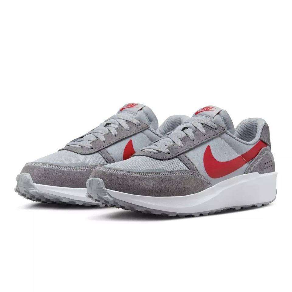 Nike Men`s Waffle NAV Wolf Grey/ University Red FJ4195 004