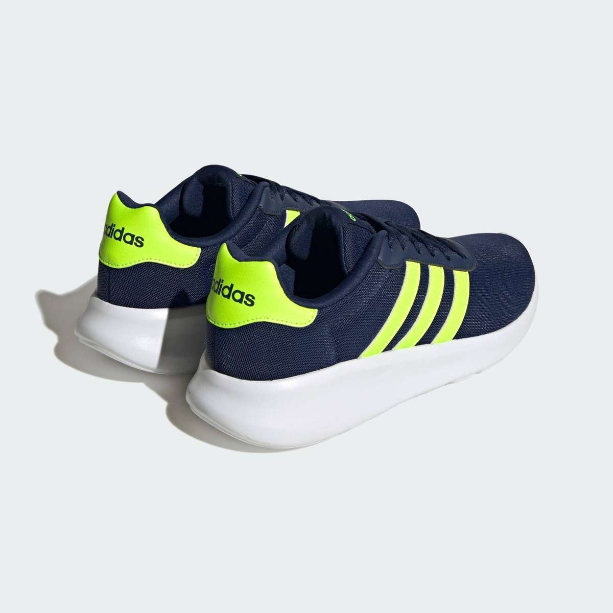 adidas Men`s Lite Racer 3.0 Dark Blue / Lucid Lemon IF5391