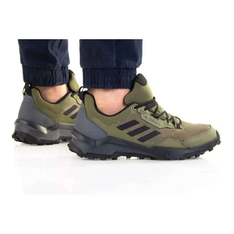 adidas TERREX Men`s AX4 Wide Hiking Focus Olive/ Core Black GY5077