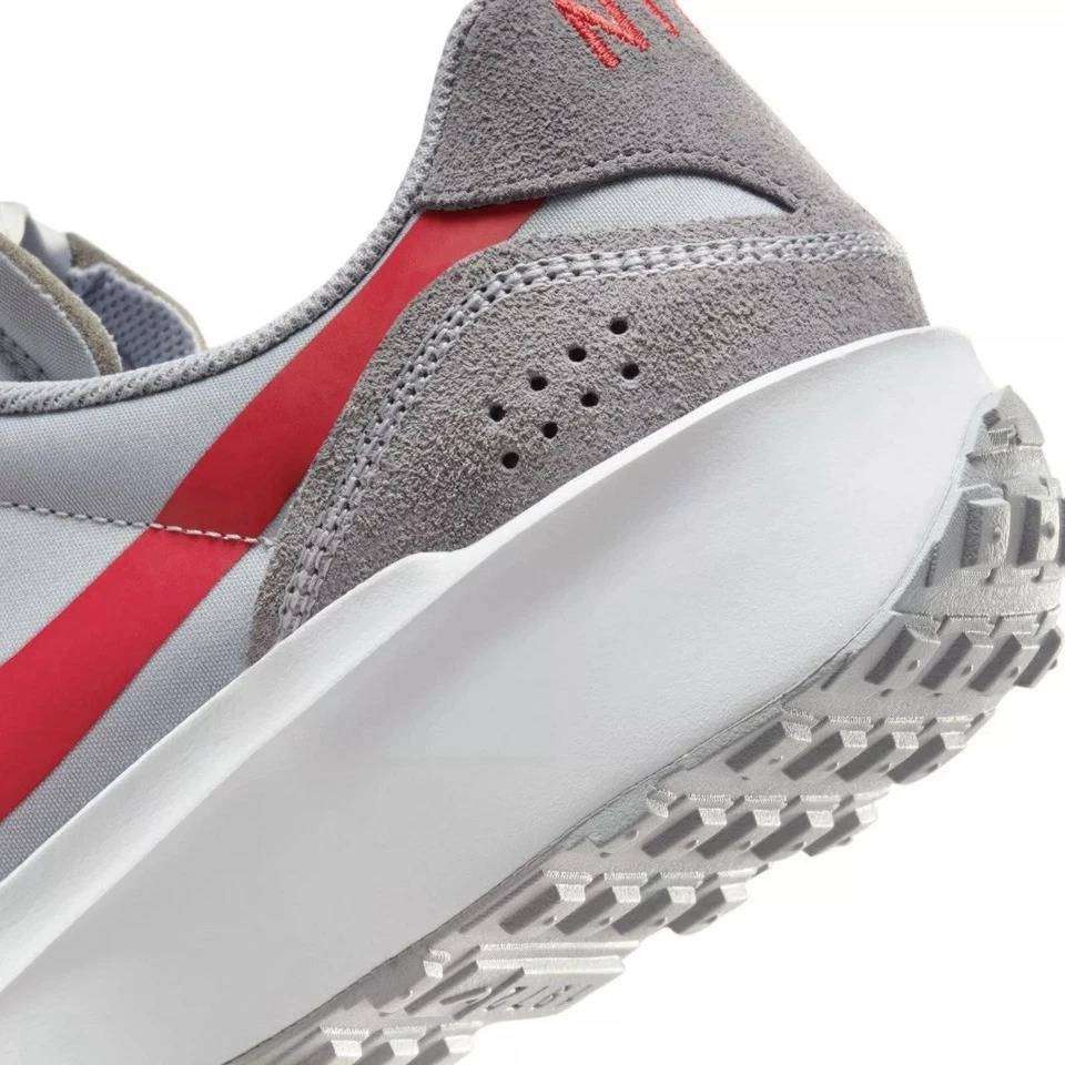 Nike Men`s Waffle NAV Wolf Grey/ University Red FJ4195 004