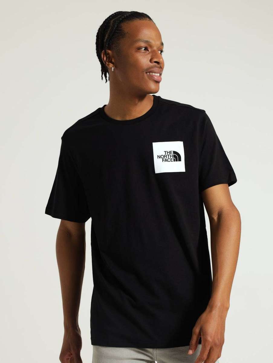 The North Face Men`s Fine Tee Shirt Black CEQ5
