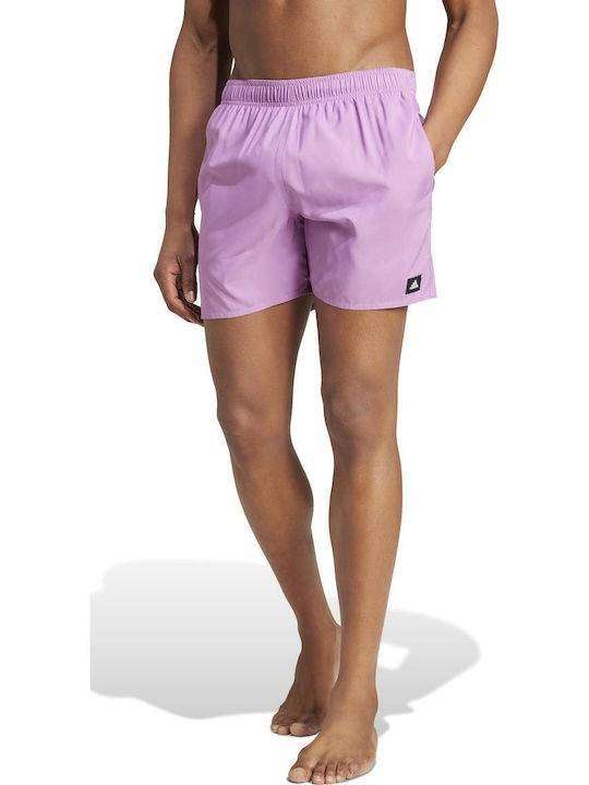 adidas Men`s Solid CLX Swim Shorts IX7581