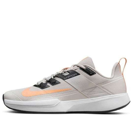 Nike Men`s Court Vapor Lite Light Bone Peach Cream DC3432-002 Size UK 12 (SA 12)