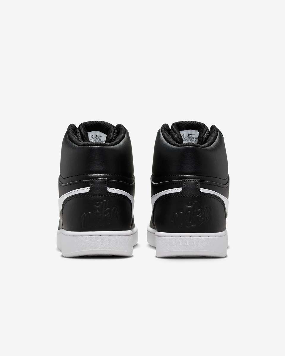 Nike Men`s Ebernon Mid Black / White AQ1773 002 Size UK 8 (SA 8)