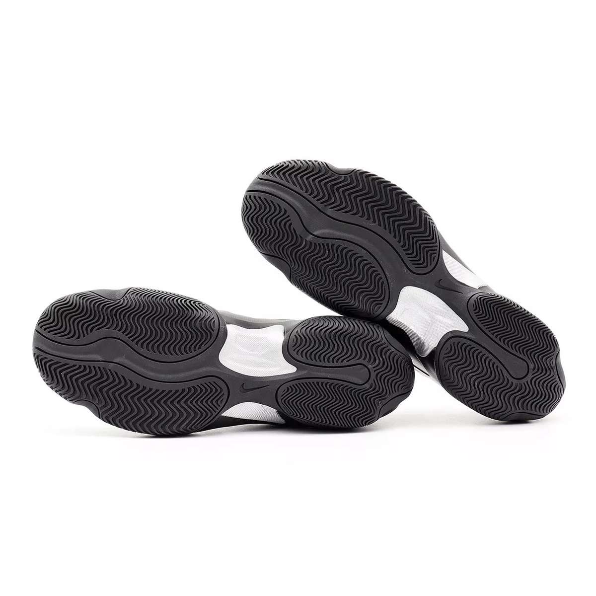 Nike x Supreme Air Zoom Courtposite Black PREOWNED FB8934 001 Size UK 8 (SA 8)