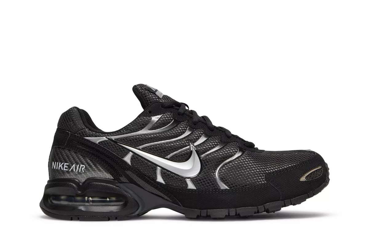 Nike Men`s Air Max Torch 4 Anthracite/ Silver 343846 002 Size UK 8 (SA 8)