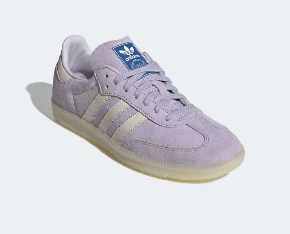 adidas Men`s SAMBA OG Silver Dawn SUEDE IG6176