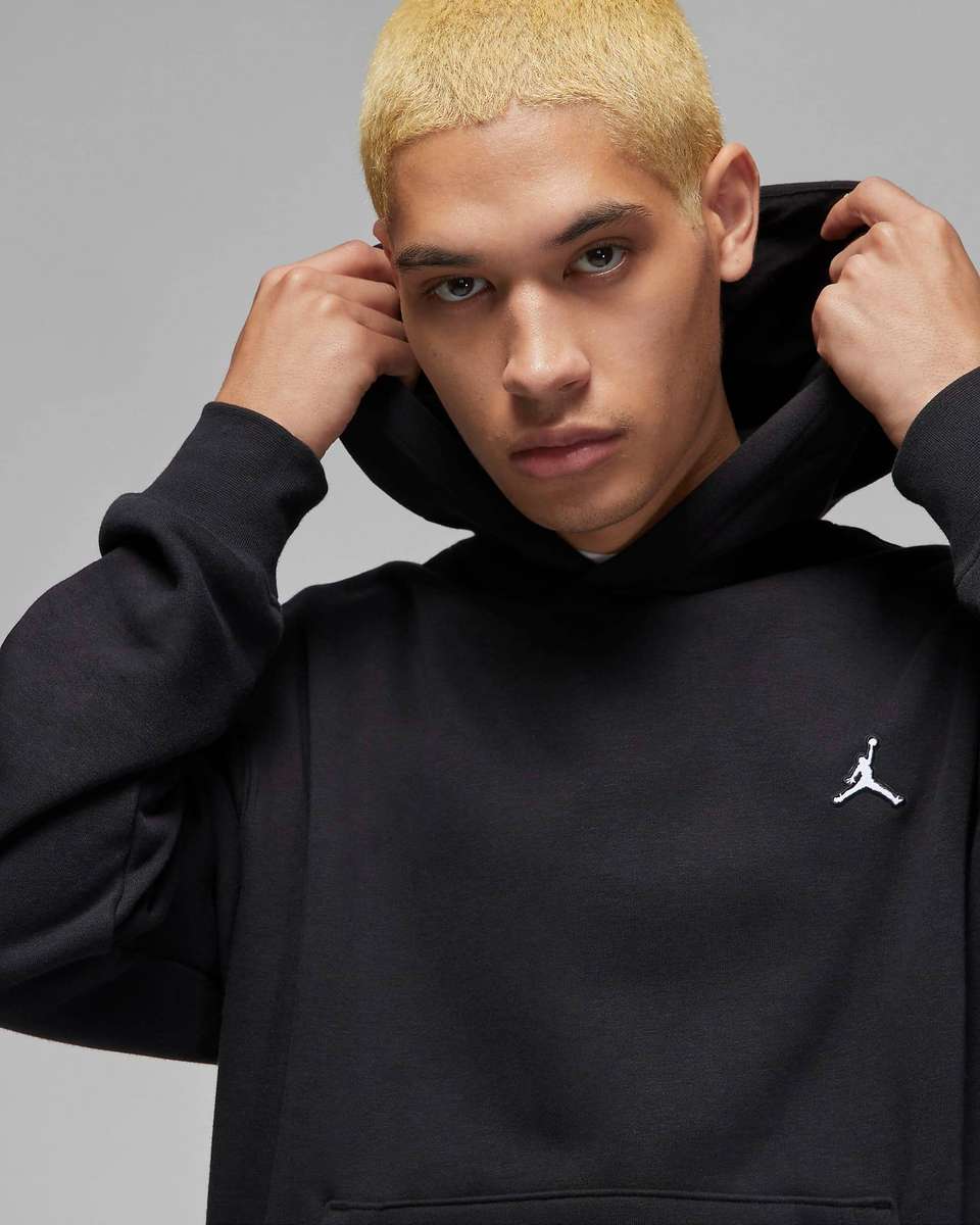 Nike Men's Jordan Jordan Brooklyn Hoodie Black DQ7466 010