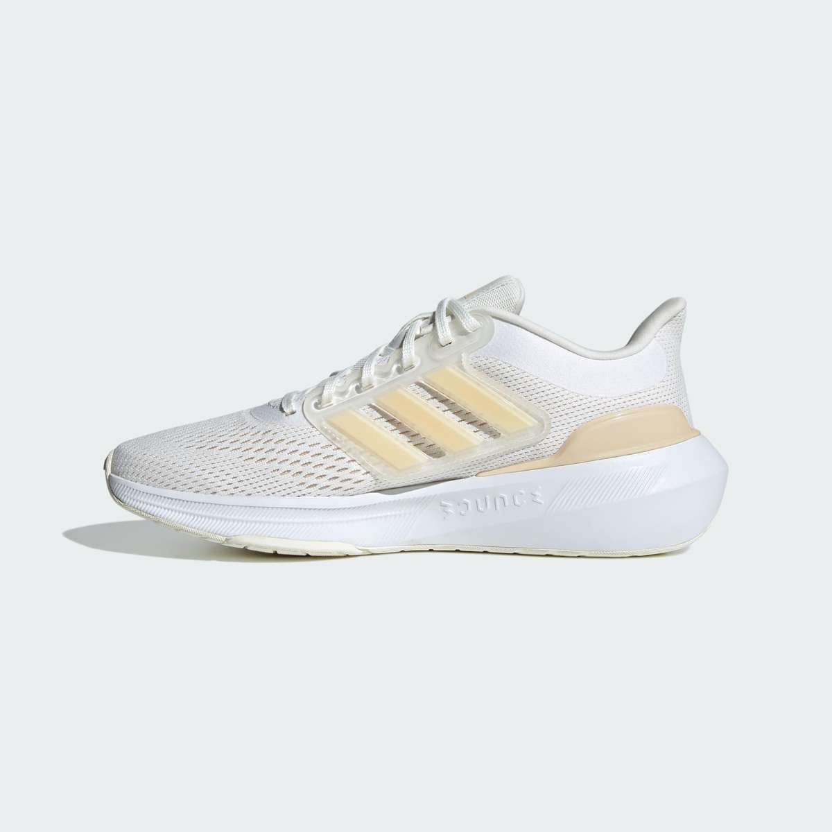 Adidas Women's Ultrabounce Core White/Crystal Sand/Ivory IE0725 Size UK 5.5 (SA 5.5)