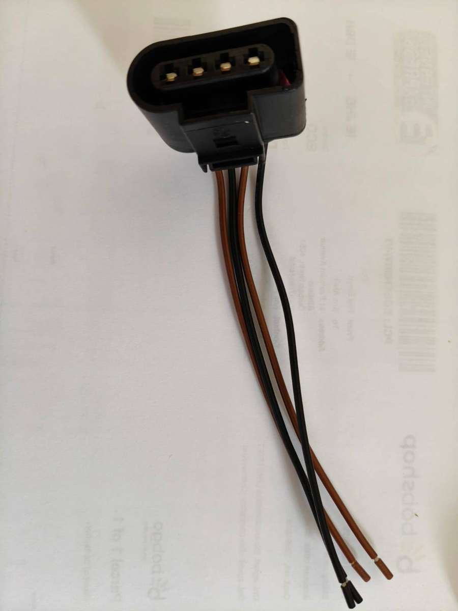 VW Audi Ford 4pins Coil Bosch Type Wire Harness Connector Plug 1J0973724