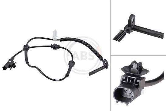 Jeep Left or Right Front Abs Sensor 68141887AA