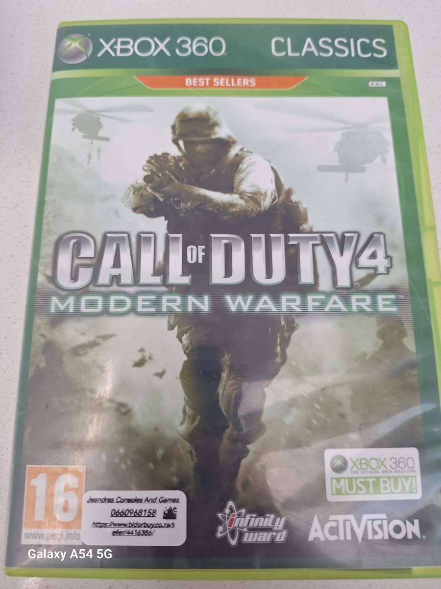 Call of Duty 4: Modern Warfare (XBOX 360) (Classics) - NEXT BUSINESS DAY SHIPPING!