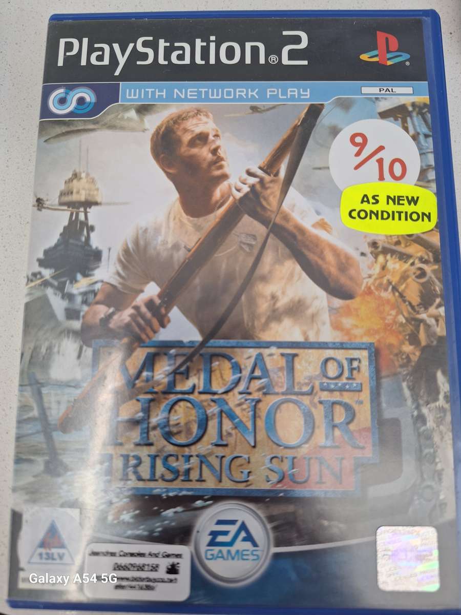 Medal of Honor Rising Sun (PS2) - NEXT BUSINESS DAY SHIPPING!