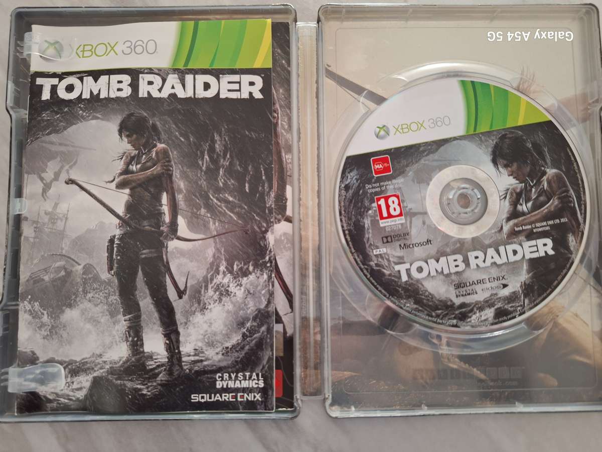 Tomb Raider - STEELBOOK EDITION (XBOX 360) - NEXT BUSINESS DAY SHIPPING!