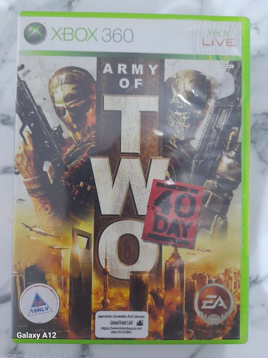 **CLEARANCE SALE** Army of Two : The 40th Day (XBOX 360) - NEXT BUSINESS DAY SHIPPING!