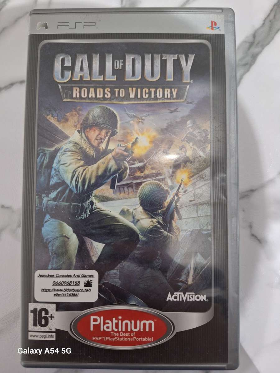 Call of Duty Roads to Victory (PSP) - Platinum - NEXT BUSINESS DAY SHIPPING!