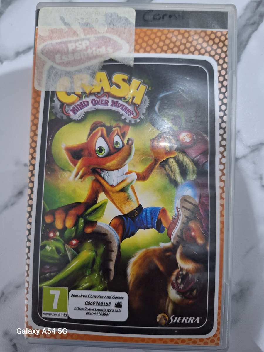 Crash Mind Over Mutant (PSP) - Essentials - NEXT BUSINESS DAY SHIPPING!