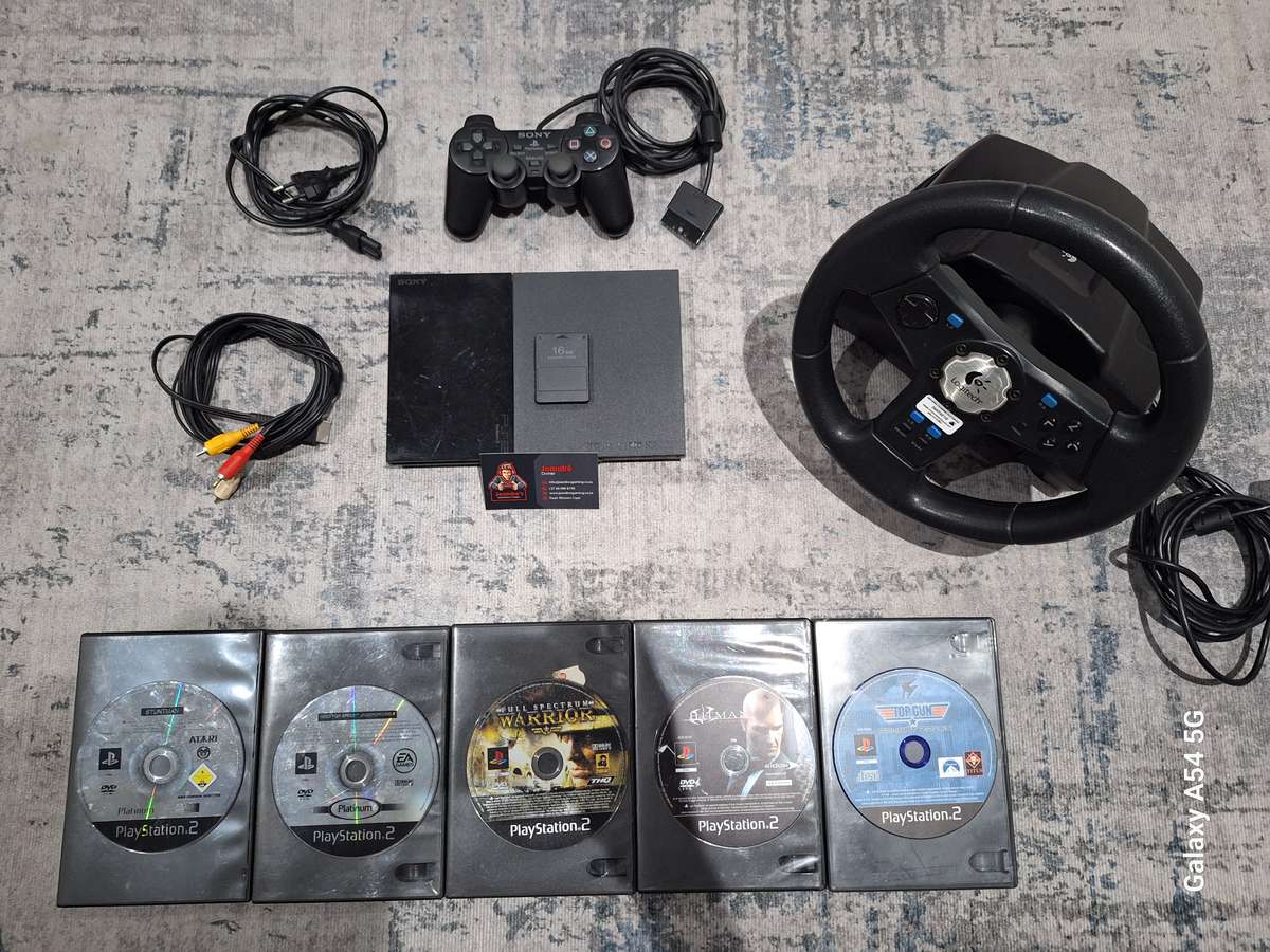 Sony Playstation 2 Console with Accessories - 14 Days Warranty - NEXT BUSINESS DAY SHIPPING!