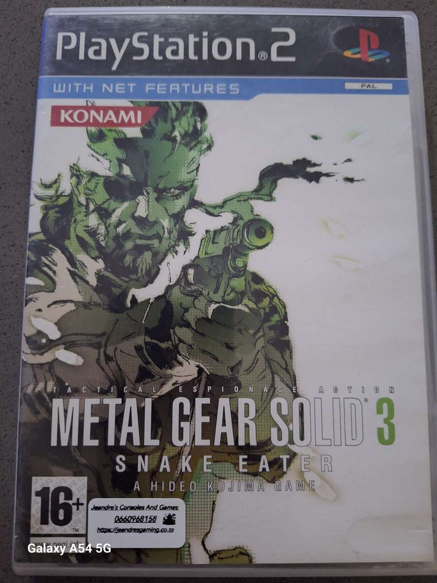 Metal Gear Solid 3: Snake Eater (PS2) - NEXT BUSINESS DAY SHIPPING!