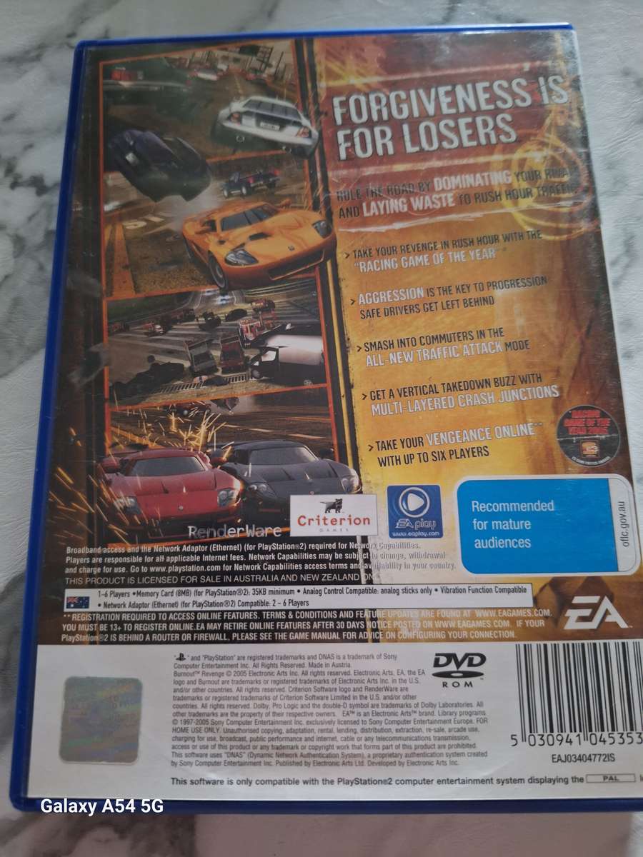 Burnout Revenge (PS2) - NEXT BUSINESS DAY SHIPPING!