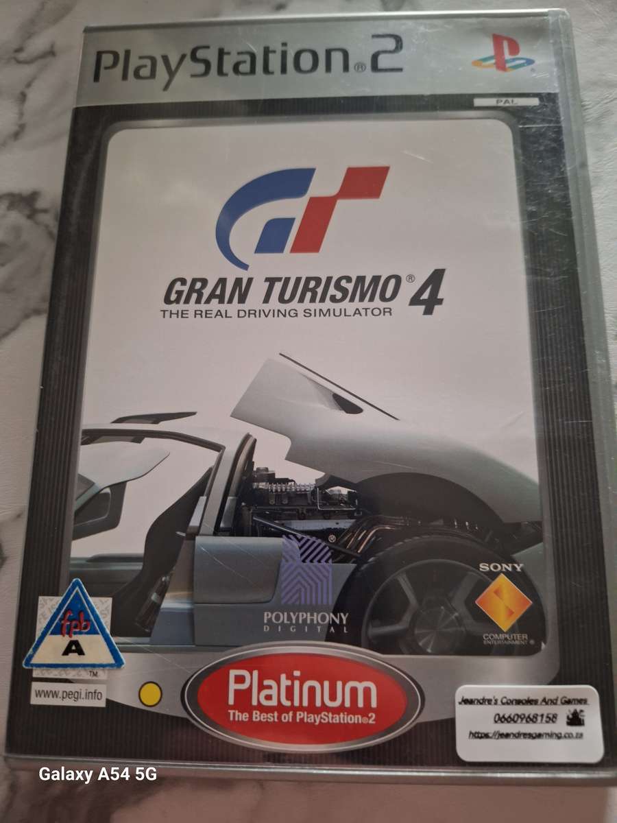 Gran Turismo 4 - Platinum (PS2) - NEXT BUSINESS DAY SHIPPING!