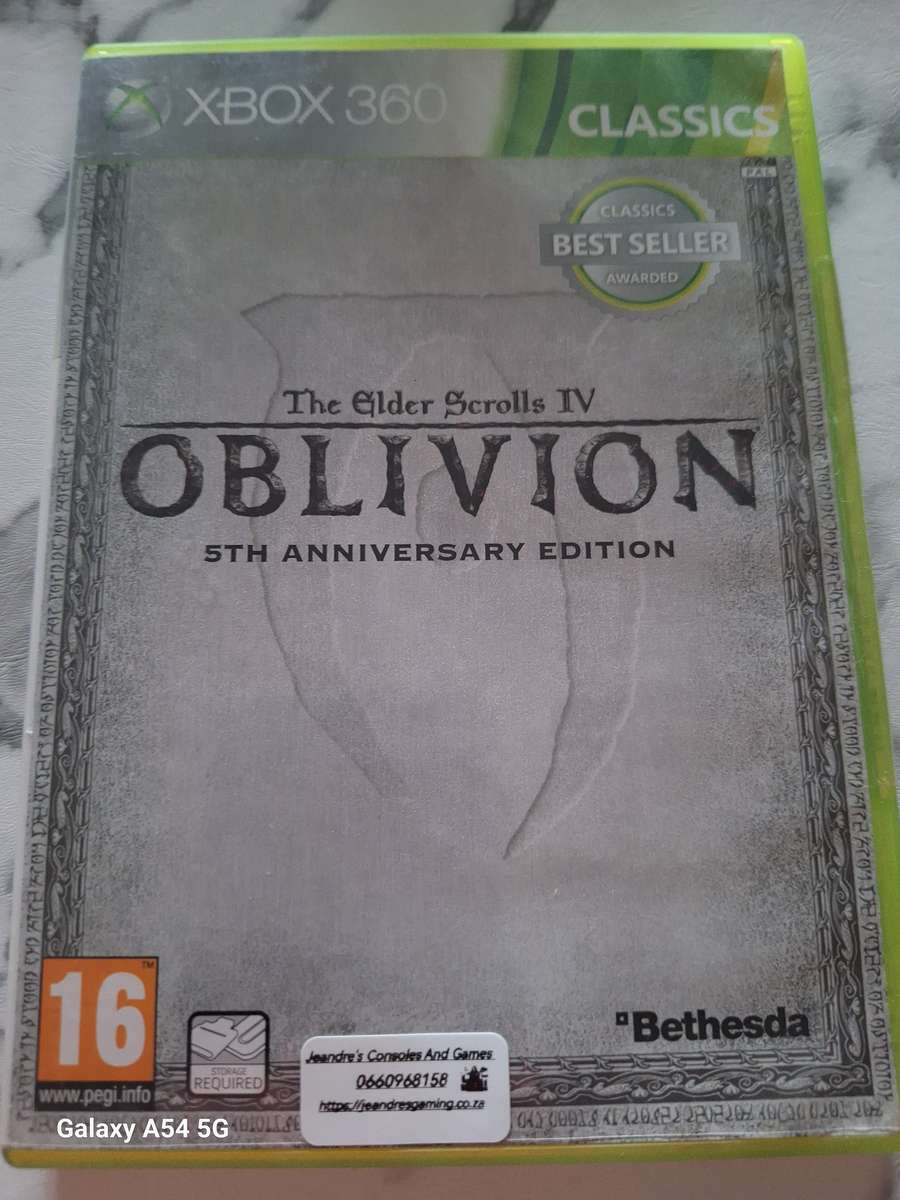 The Elder Scrolls IV: Oblivion- 5th Anniversary Edition (XBOX 360) - NEXT BUSINESS DAY SHIPPING!