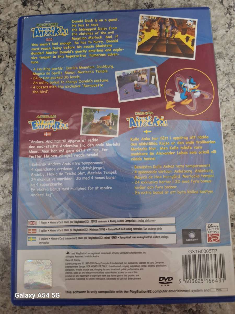 Disney's Donald Duck Quack Attack (PS2)
