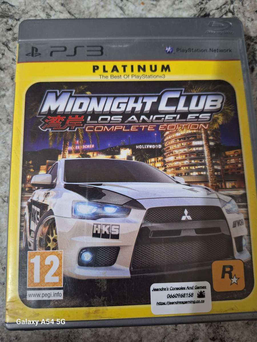 Midnight Club Los Angeles Complete Edition - Platinum (PS3)