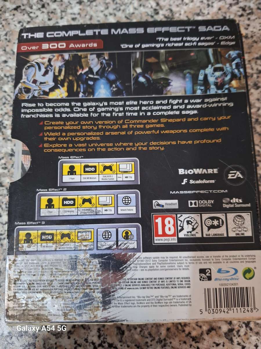 Mass Effect Trilogy (PS3)