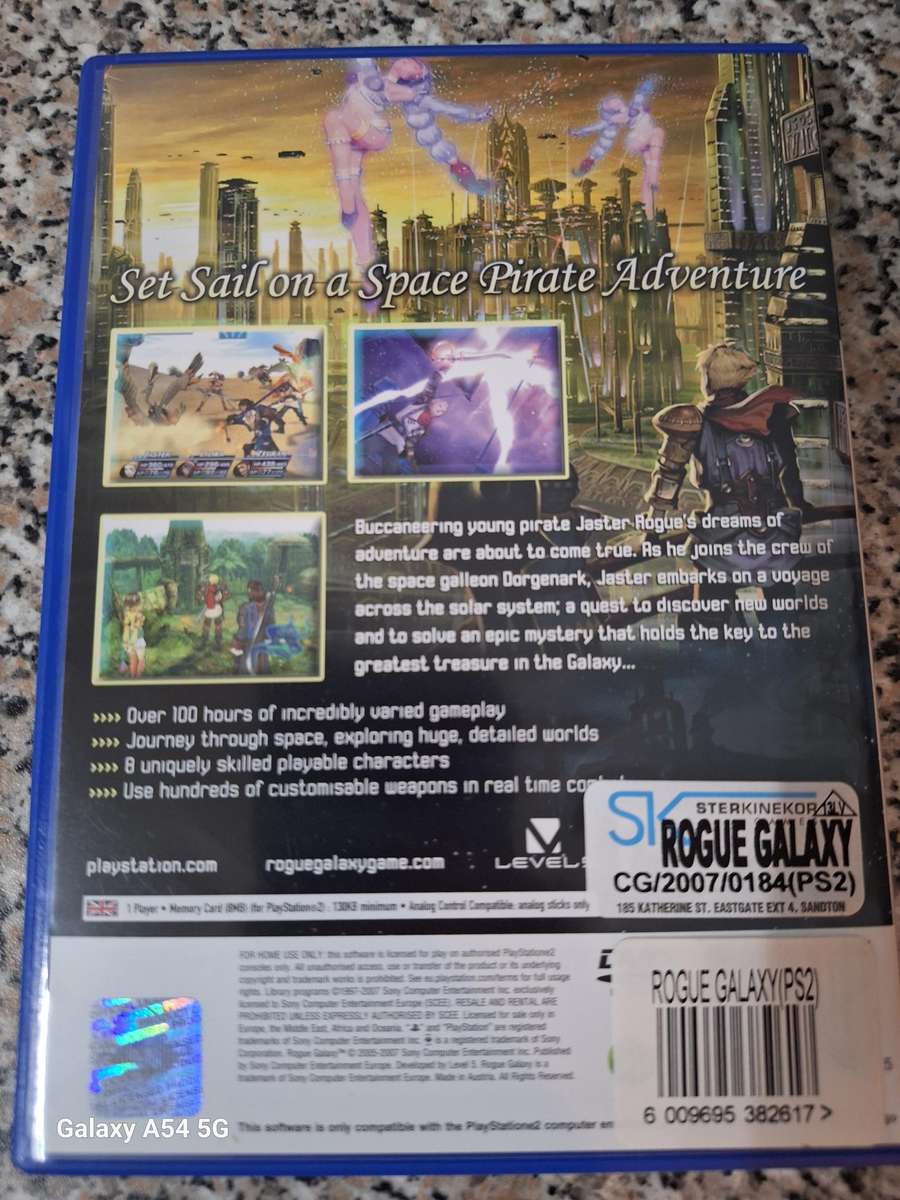 Rogue Galaxy (PS2) - NEXT BUSINESS DAY SHIPPING!