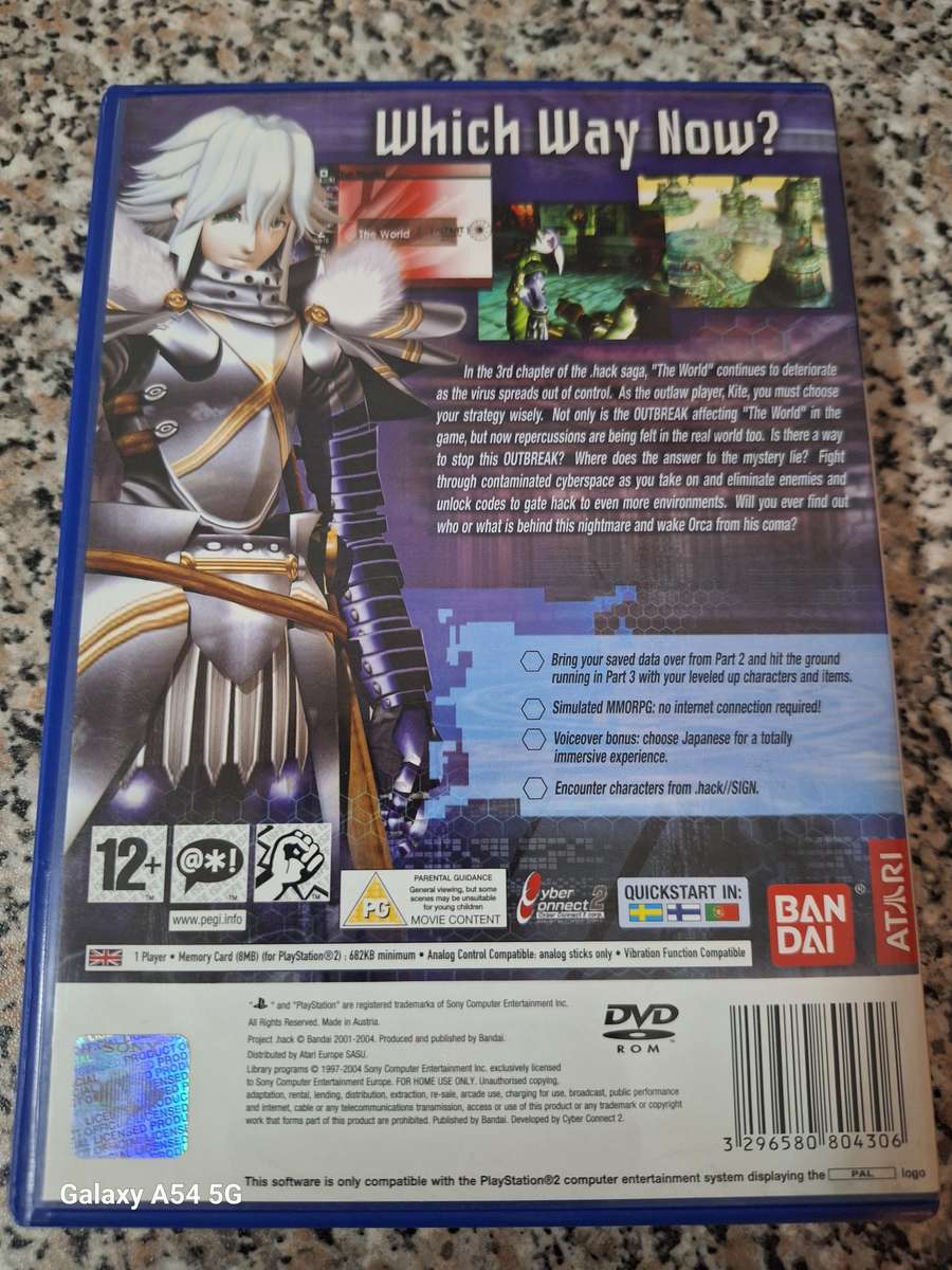 .hack // OUTBREAK- Part 3 (PS2)