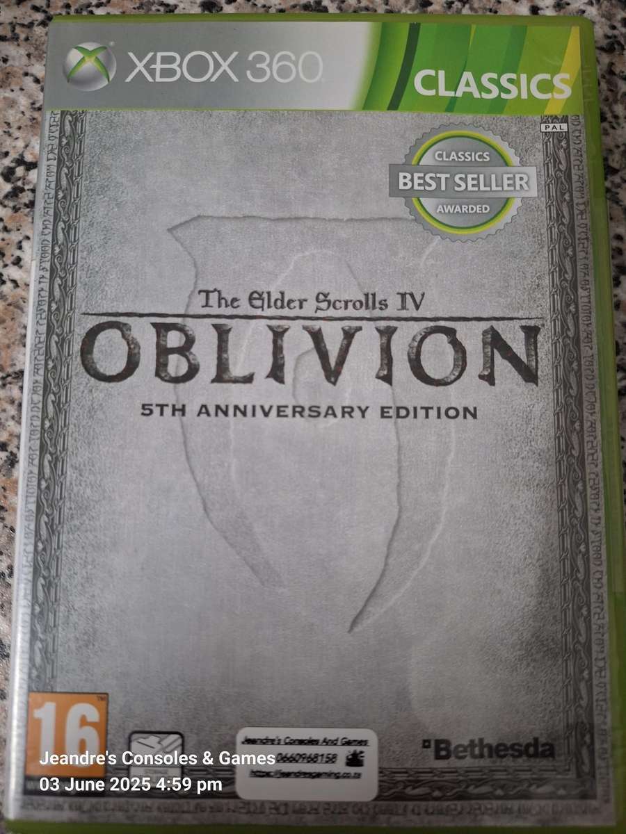 The Elder Scrolls IV: Oblivion- 5th Anniversary Edition (Classics) (XBOX 360)