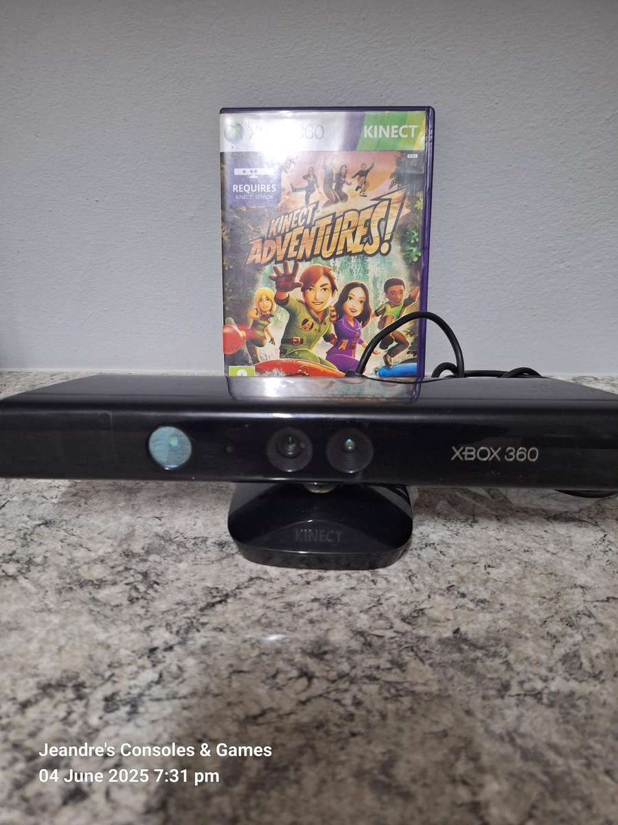 Kinect Sensor with Kinect Adventures Game