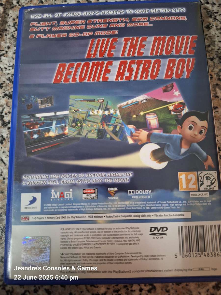 Astro Boy: The Video Game (PS2)
