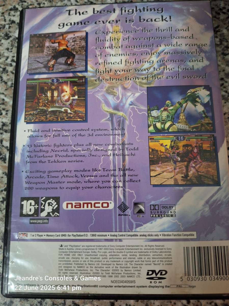 Soulcalibur II (2) (PS2)