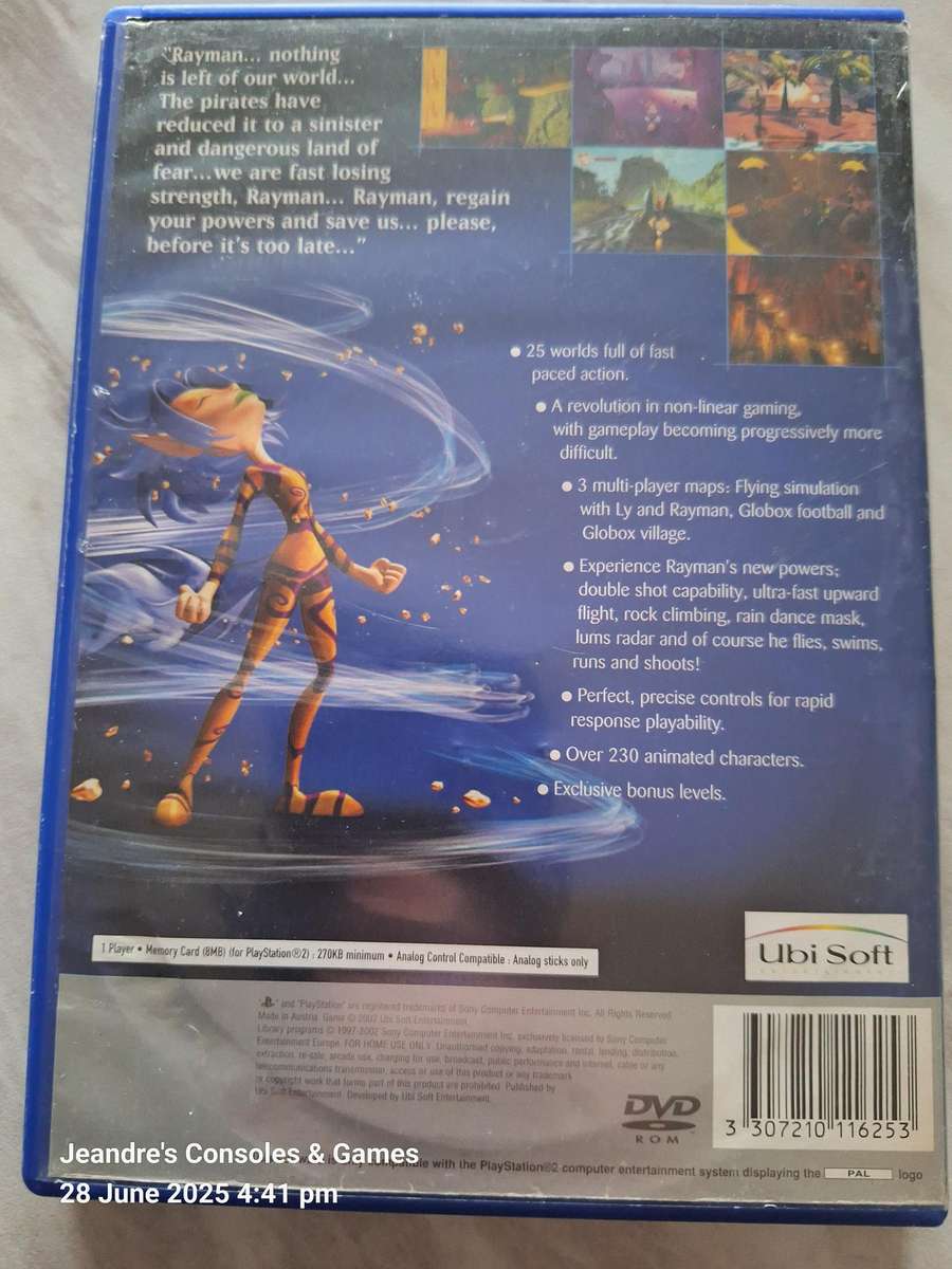 Rayman Revolution- Platinum (PS2)