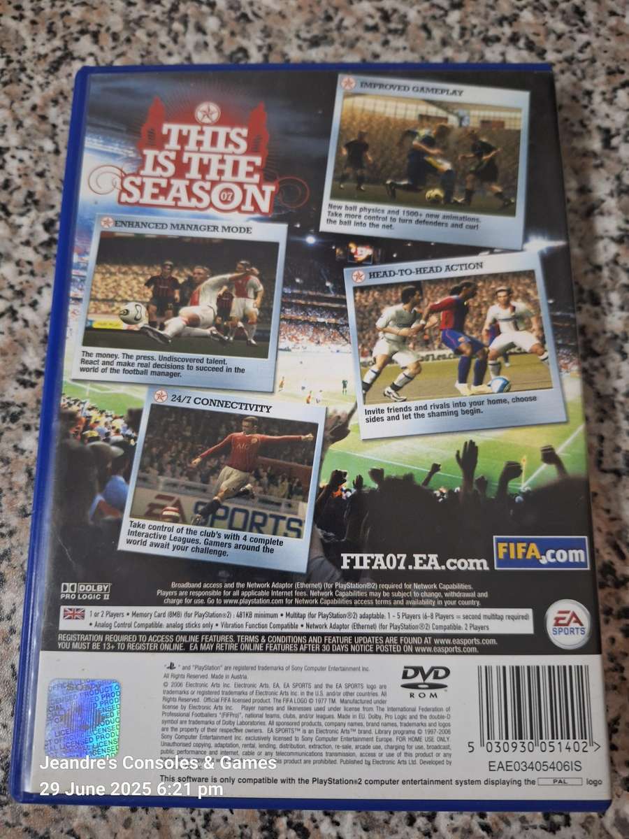 FIFA 07 (PS2)